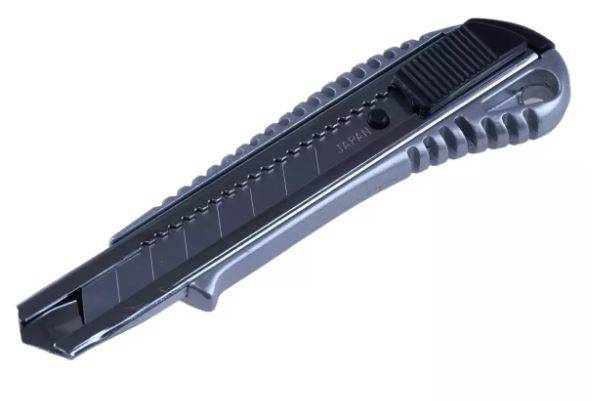 Dedra M9017P Nóż tapicerski, tapeciak, łamany,18mm