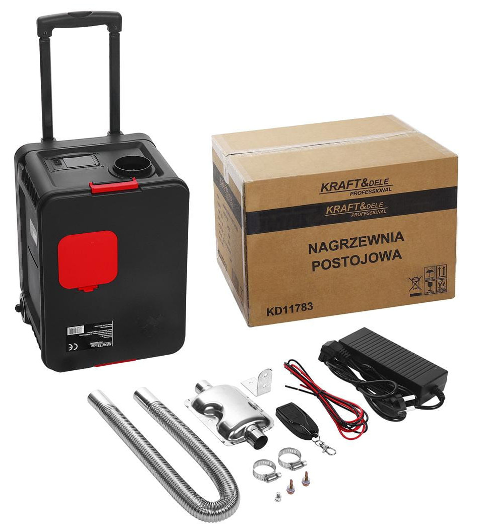 Kraft&Dele KD11783 Nagrzewnica olejowa 9kW Pilot