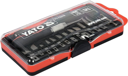 Yato YT-75370 Nożyki precyzyjne komplet 16 el