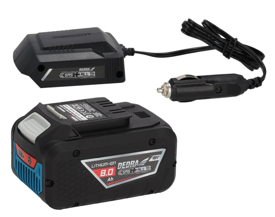Dedra DED6937 Akumulator 8.0Ah 18V Li-Ion SAS+ALL