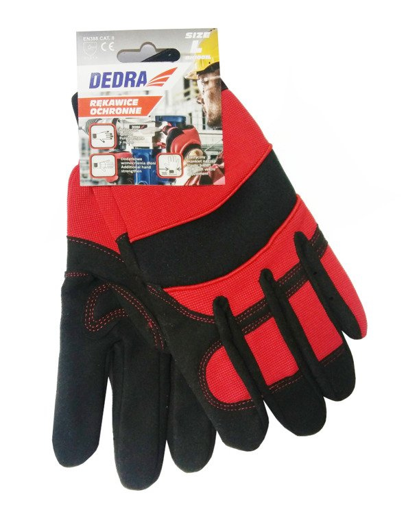RĘKAWICE OCHRONNE Dedra BH1001XL Rozm. XL 