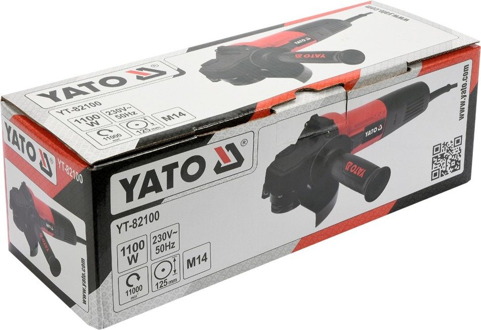 YATO YT-82100 SZLIFIERKA KĄTOWA 1100W 125MM