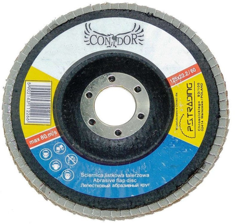 Condor CON-RTS-1112 Tarcza listkowa 115mm P120 