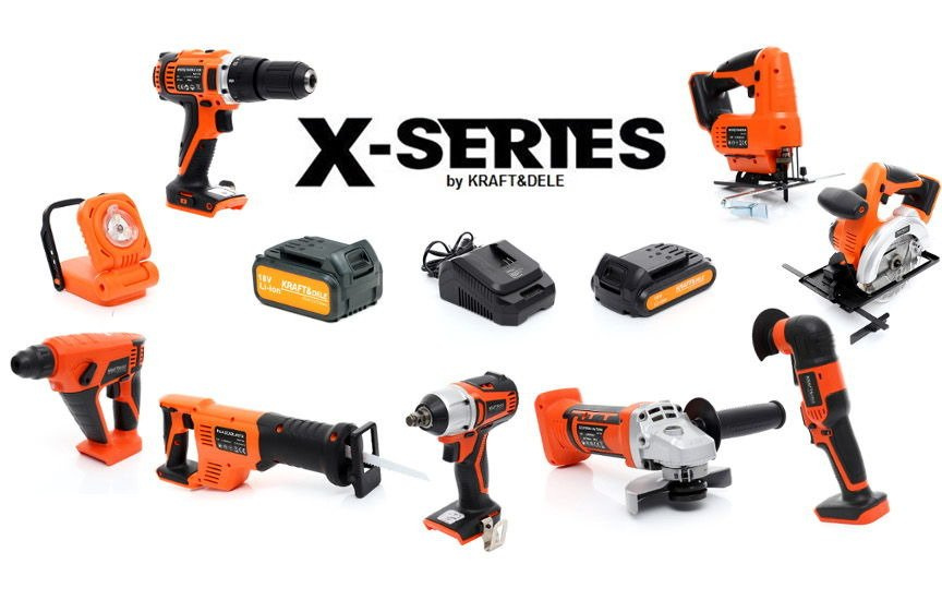 Kraft Dele KD1755 Latarka LED 18V X-SERIES 3W