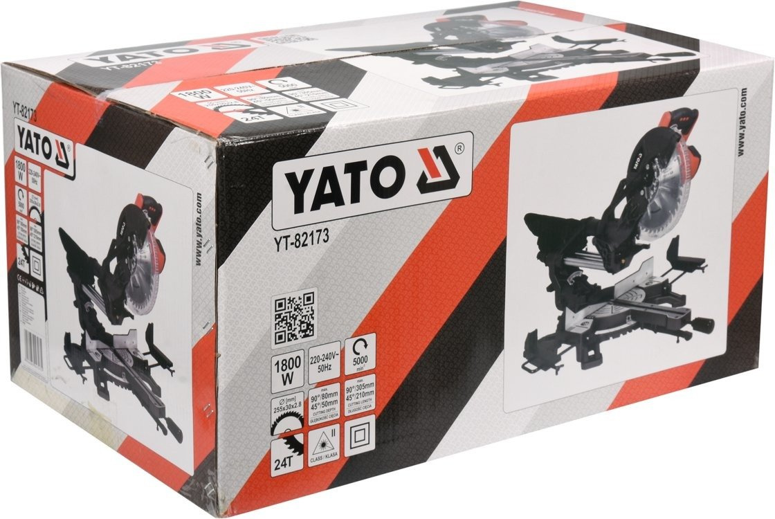 Yato YT-82173 Piła ukośnica ukośna 1800W z laserem