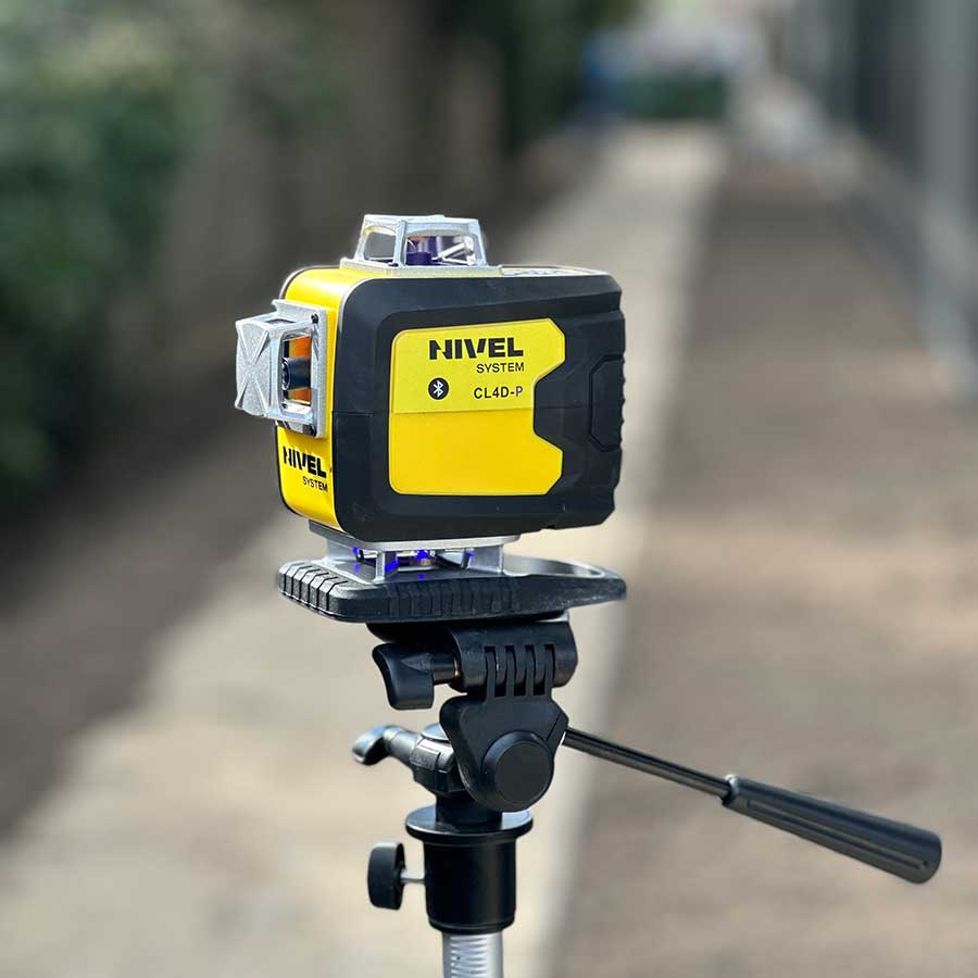 Nivel System CL4D-P Laser krzyżowy fioletowy 4D