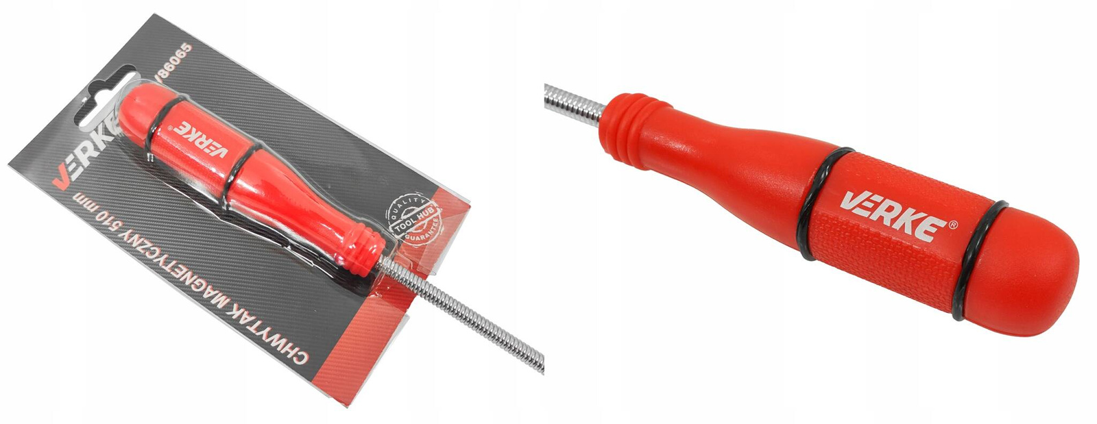 Verke V86065 Chwytak magnetyczny elastyczny 510mm