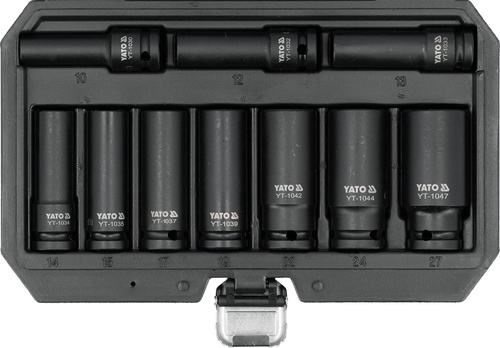 YATO YT-10557 ZESTAW NASADEK UDAROWYCH DŁUGICH 1/2"