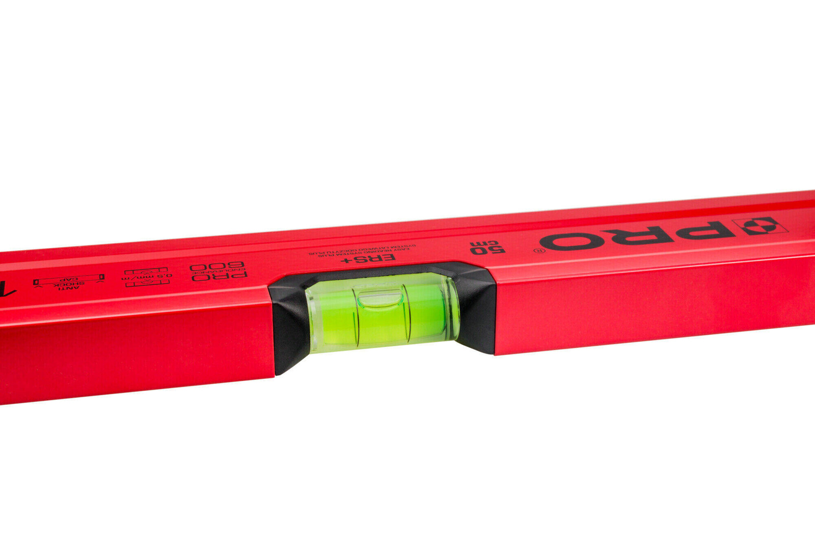 PRO PRO-A1050 Poziomica Malowana Czerwona 50 cm