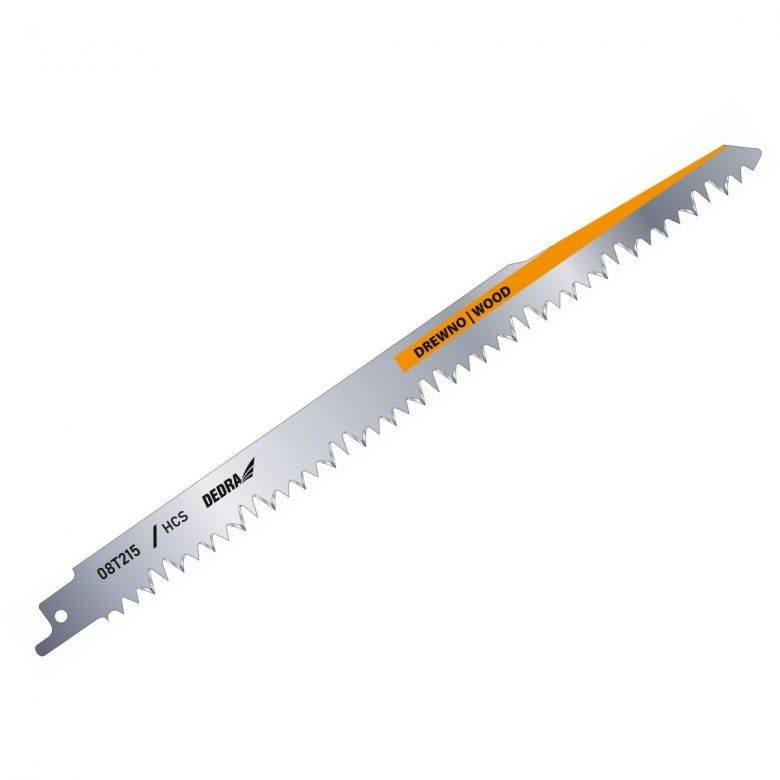 Dedra 08T215 2 brzeszczoty do drewna 215 mm