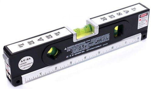 KraftDele KD10438 Poziomica laserowa z miarą 150cm