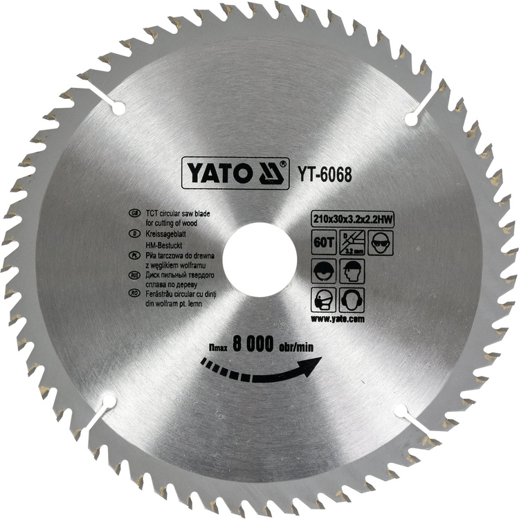 YATO YT-6068 TARCZA WIDIOWA 210X60X30 MM