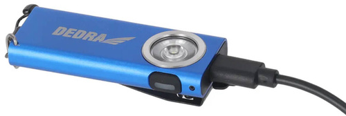 Dedra L0901 Latarka z haczykiem SLIM LED 210 lm