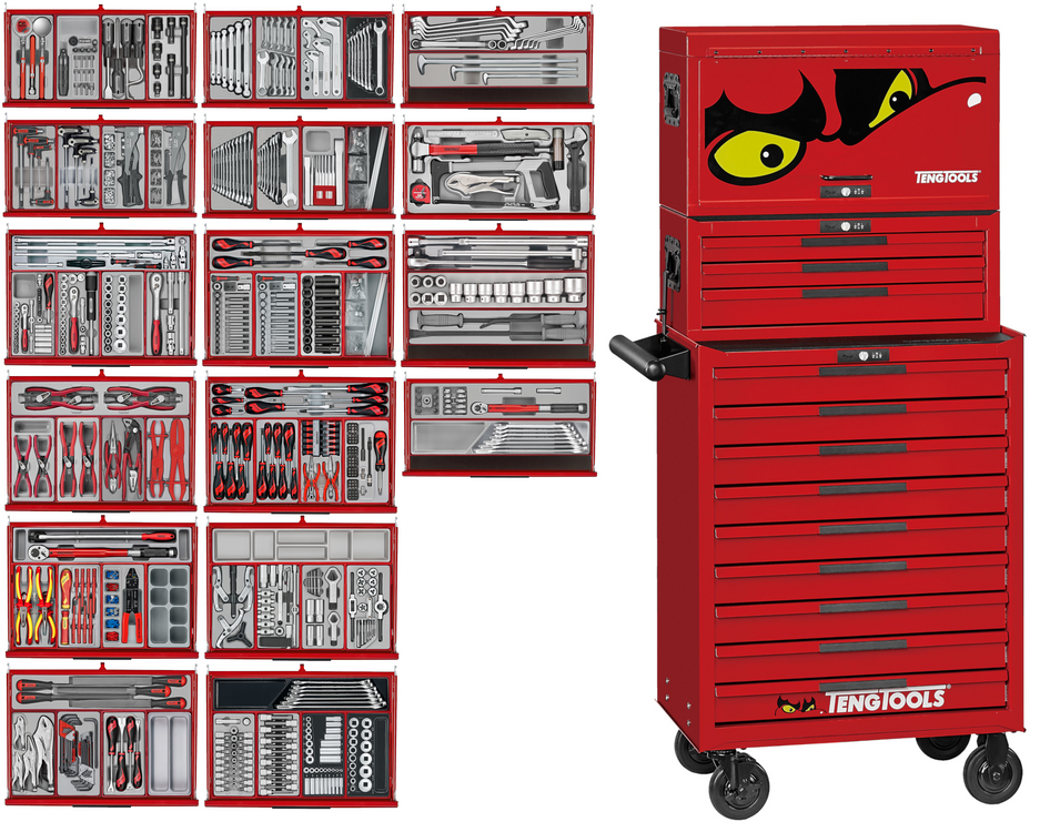 Teng Tools 300480100 Wózek narzędziowy 1033 e.