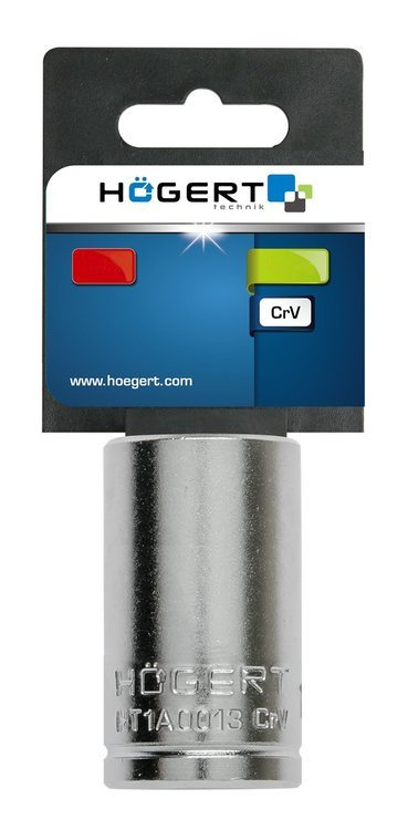 Hogert HT1A013 Nasadka sześciokątna 1/4'' 13mm CrV