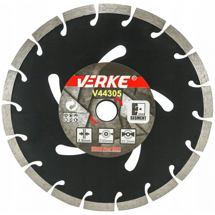 Verke V44305 Tarcza diamentowa 230 mm do płytek