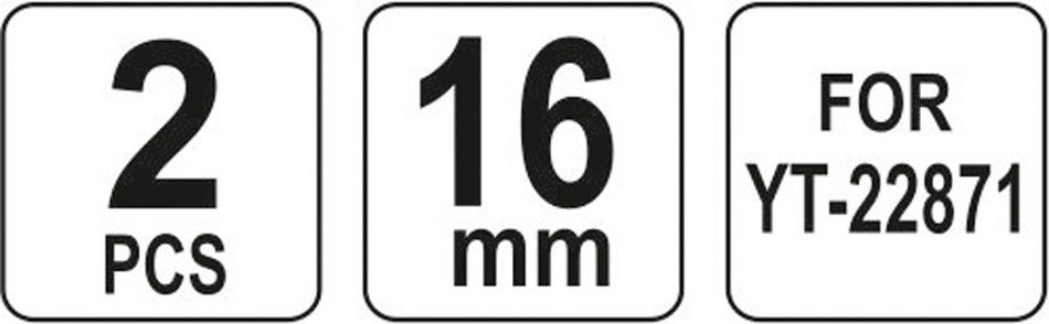 YATO YT-22874 NOŻE WYMIENNE DO OBCINAKA YT-22871