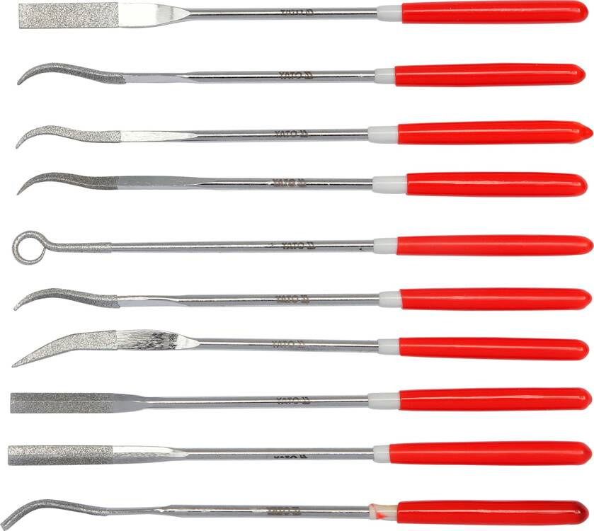 Yato YT-6145 Zestaw pilników iglaków 3x140x25MM