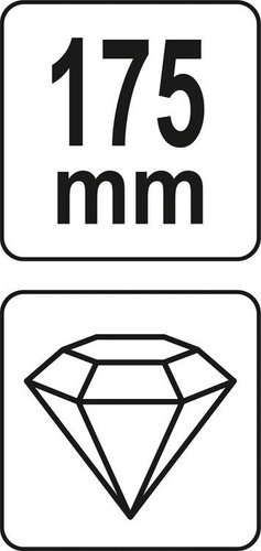 Yato YT-37390 Nóż do cięcia szkła z końc. diament.