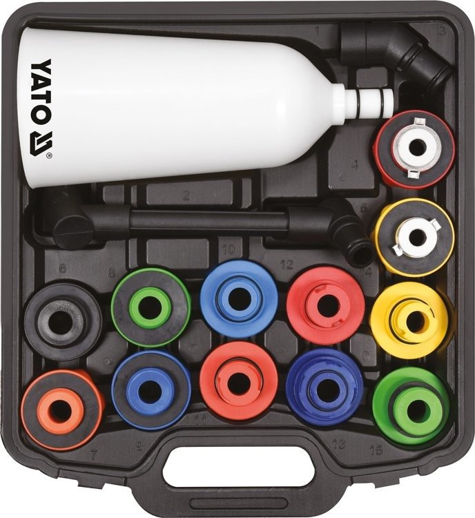Yato YT-06919 Lejek z adaptorami 15 el