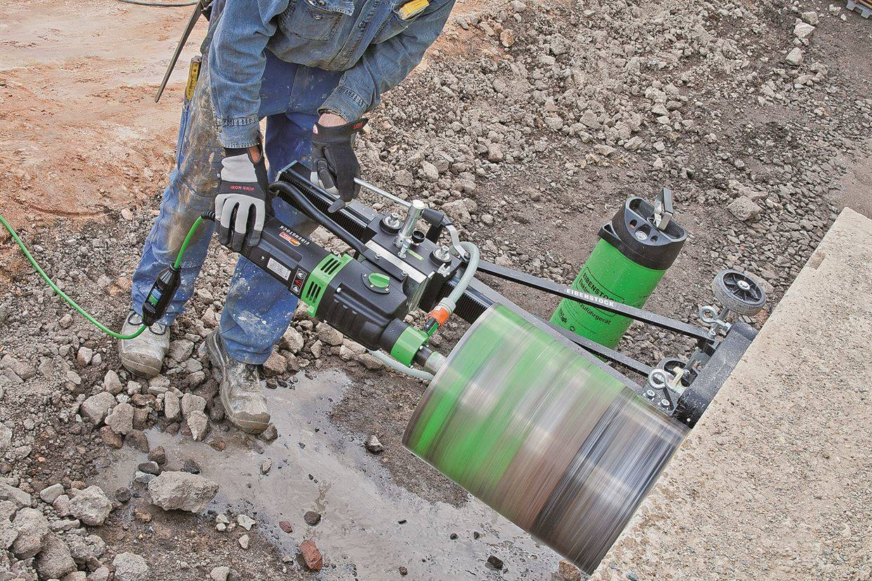 Eibenstock DBE 352 Wiertnica diamentowa zestaw