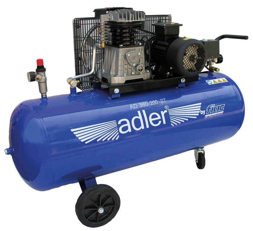 Adler AD 598-200-4TD Sprężarka powietrza 200l 400V