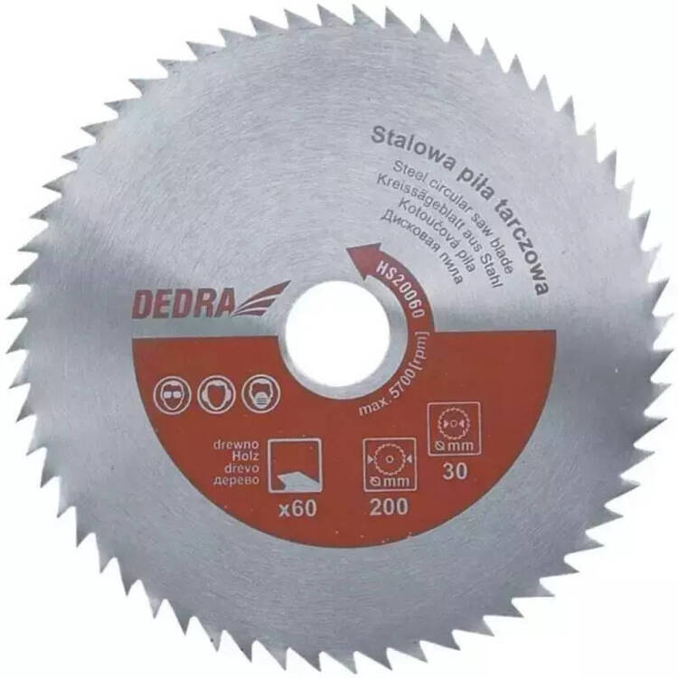 Dedra HS500120 Piła tarczowa d/drewna śr.500x30mm