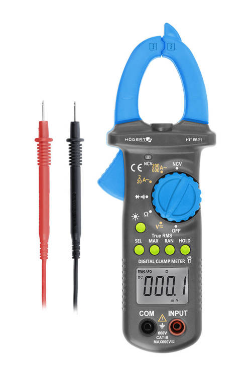 Hogert HT1E621 Cęgowy miernik uniwersalny