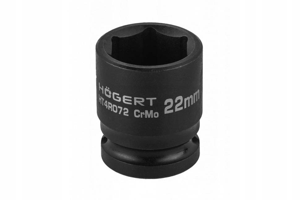 Hogert HT4R072 Nasadka udarowa 1/2'' 22 mm krótka