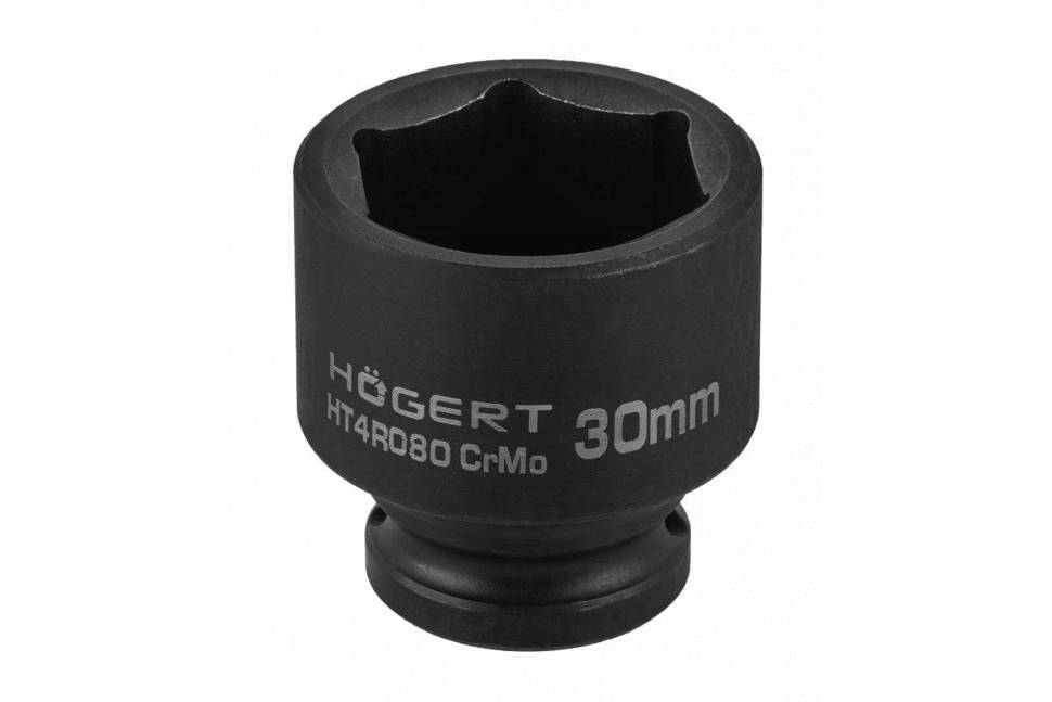 Hogert HT4R080 Nasadka udarowa 1/2'' 30 mm krótka