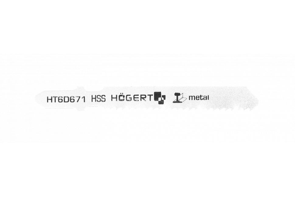 Hogert HT6D671 Brzeszczot do metalu 12TPI 76mm 5el