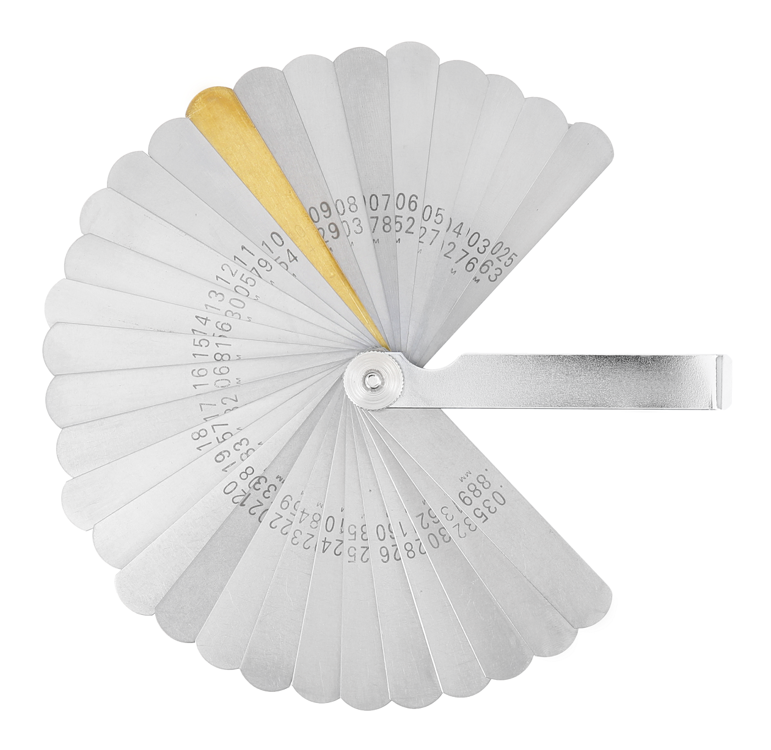 Hogert HT8G331 Szczelinomierz 31 el 0,038-0,889 mm