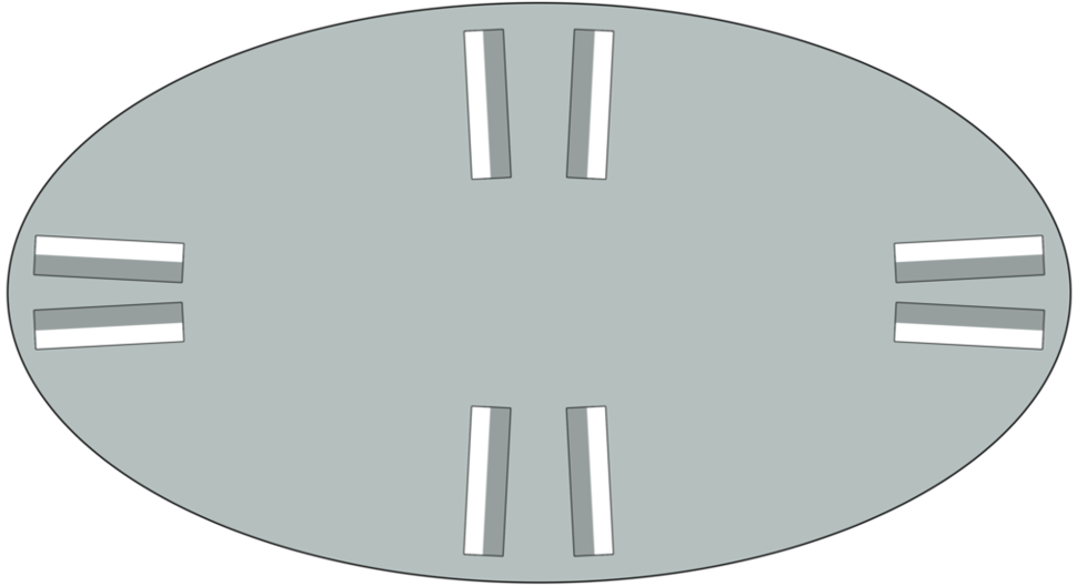 Kreber 003560 Talerz zacierający 980 mm do K-436