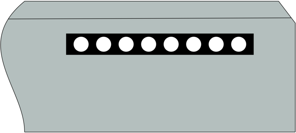 Kreber 006017/4 Łopatki zacierające x4 do K-600R4