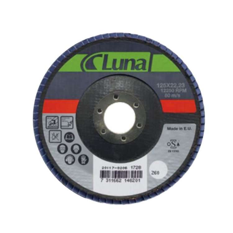 Luna TF12560 Ściernica lamelkowa 125x22.23MM P60