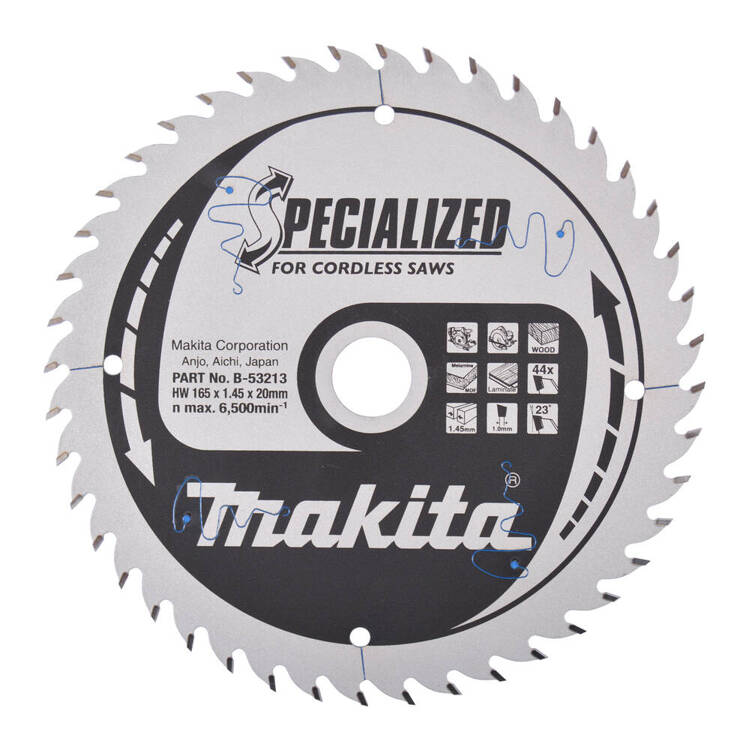 Makita B-53213 Tarcza tnąca T.C.T 165 x 20 mm 