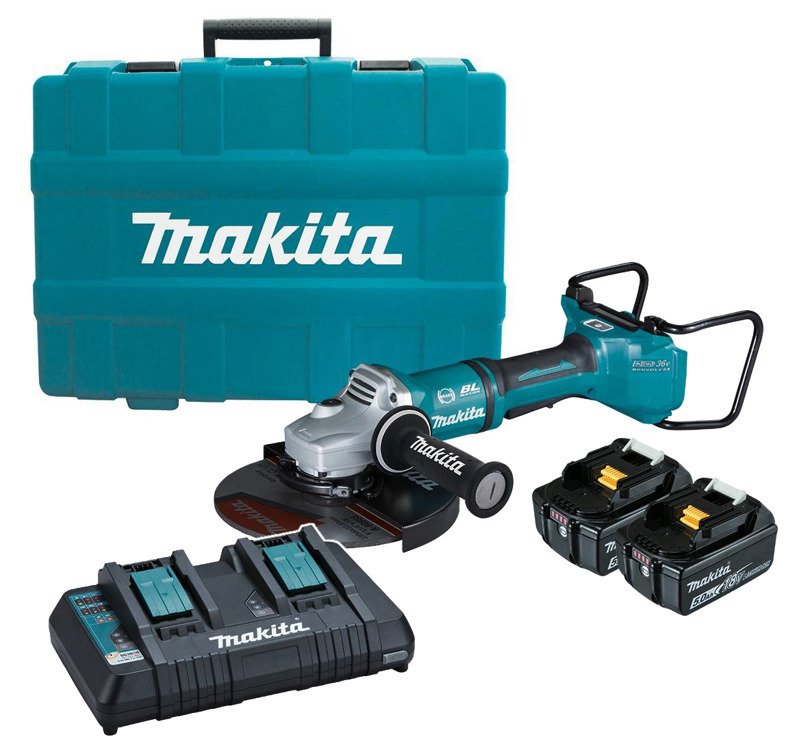 Makita DGA901T2U1 Szlifierka kątowa akum. 2x18V 