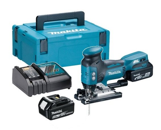 Makita DJV181RTJ Wyrzynarka akum 18V; 2x5,0Ah