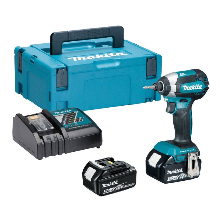 Makita DTD153RFJ Wkrętarka Udarowa 18 V 2xAku