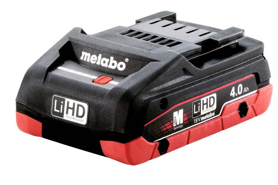 Metabo  Akumulator LIHD 18 V - 4,0 AH