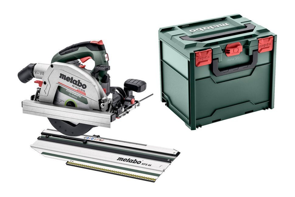 Metabo Piła tarczowa KS 18 LTX 66 BL + szyna KFS44