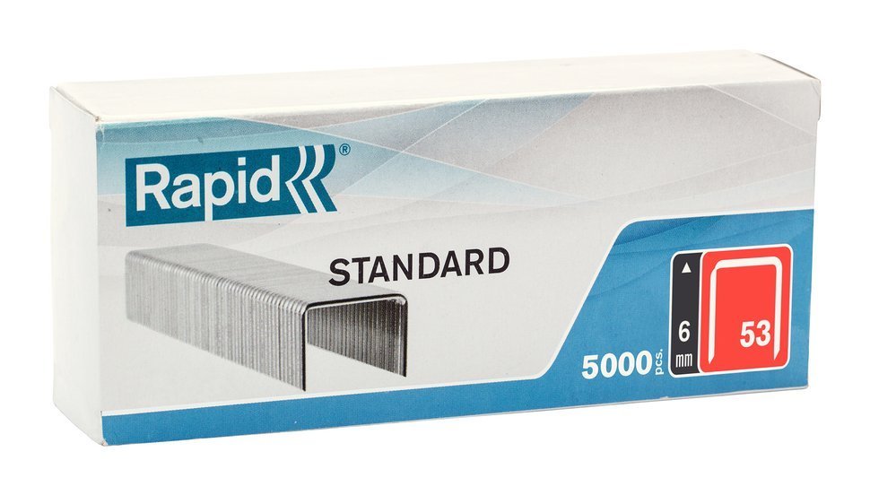 Rapid 40108657 ZSZYWKI STANDARD TYP 53 6mm 5000szt