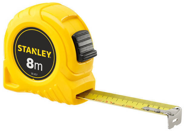 Stanley 304570 Miara plastikowa obudowa 8m x 25mm 