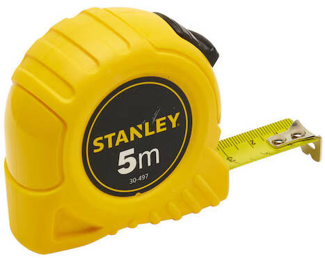 Stanley 304971 Miara zwijana metrówka 5 m żółta