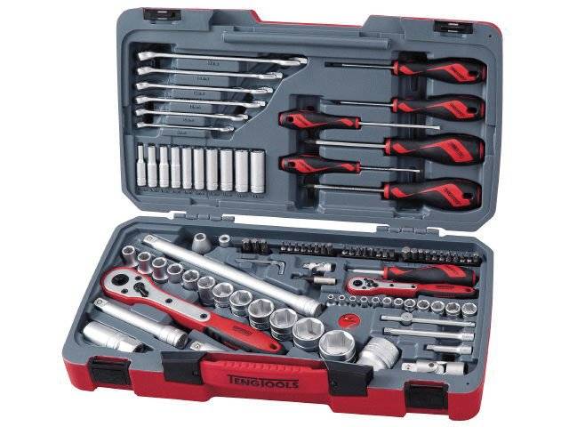 TENG TOOLS TM095 ZESTAW KLUCZE NASADOWE Kpl. 95szt