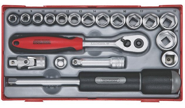 TENG TOOLS TT3819 KLUCZE NASADOWE 3/8 10-32mm