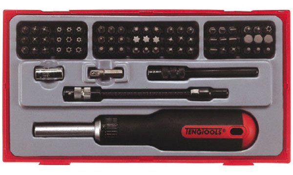 TENG TOOLS TTMD74 ZESTAW BITÓW GROTÓW Kpl 74szt