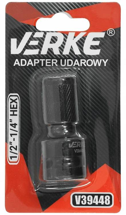 Verke V39448 Adapter udarowy 1/2 - 1/4 HEX 