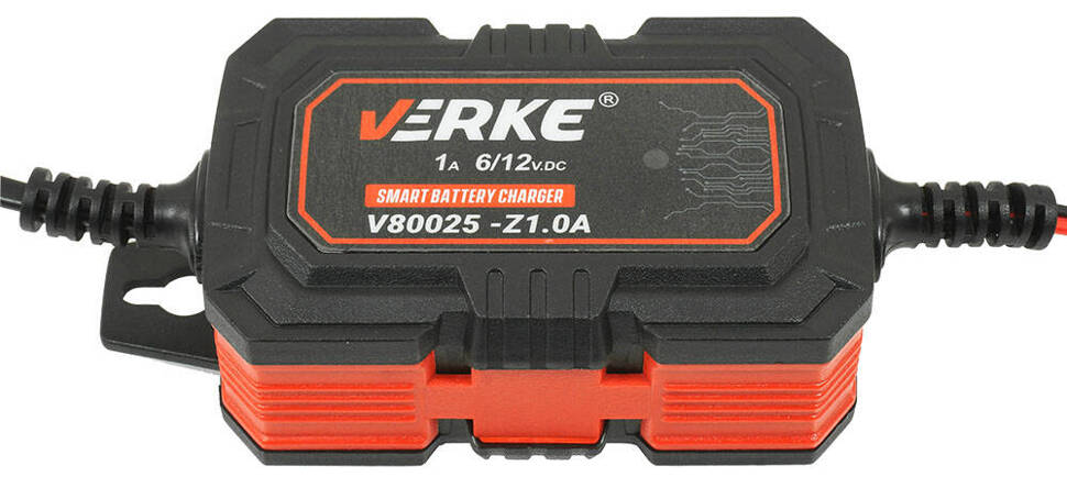 Verke V80025 Prostownik mikroprocesowy ładowarka 6V/12V