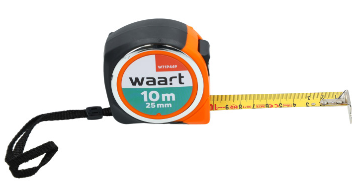 Waart W71P449 Miara zwijana stalowa 10 m 25 mm